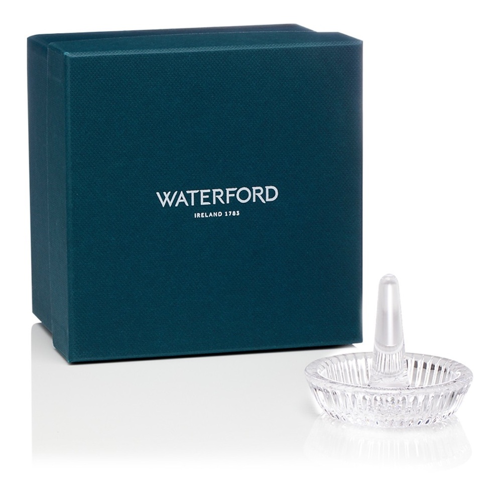 Waterford Clear Crystal Ring Stack Holder